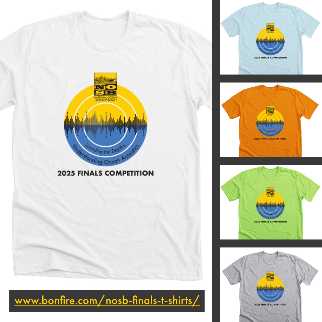 Finals Competition t-shirts in white, blue, orange, green, and gray.