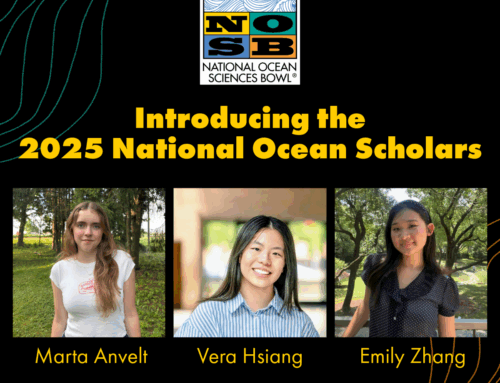 Introducing the 2025 NOSB National Ocean Scholars